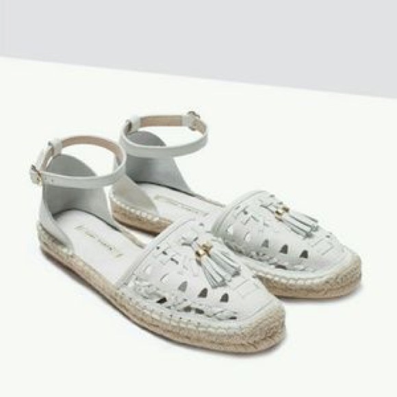 zara espadrille sandals